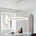 Modern LED Pendant Light – Adjustable Brightness & Color with Remote Control - Samanta Factory