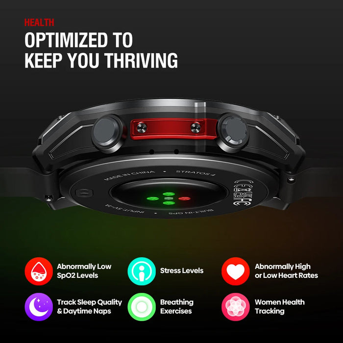 GPS Smartwatch – Sports & Health Tracking Power SF