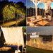Festive Solar-Powered Curtain Lights with Waterproof Design & Remote Control - Samanta Factory
