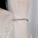 Moissanite Vintage Bracelet – 925 Sterling Silver Unisex Jewelry - Samanta Factory