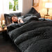 3-Piece Winter Velvet Duvet Cover Set – Soft Warm Fleece with Pillowcases, Twin to King Size" - Samanta Factory