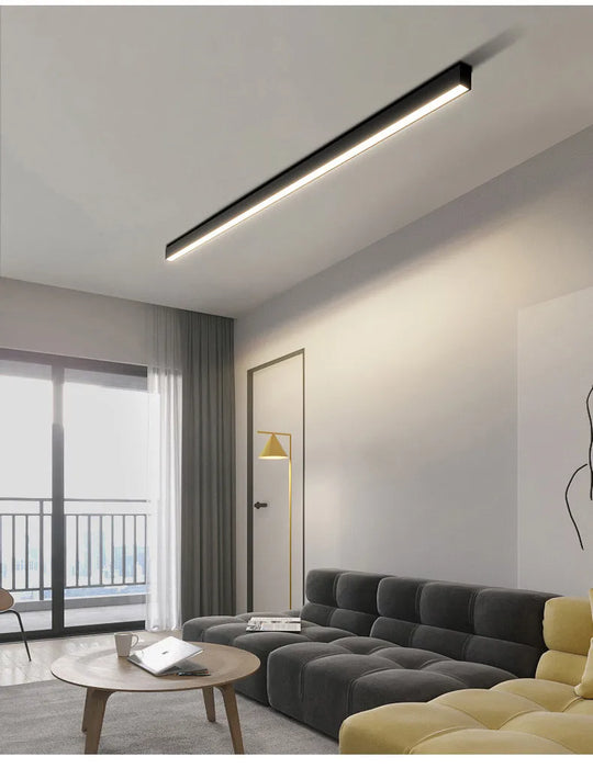 Modern LED Ceiling Light – Sleek Aluminum Design for Home Interiors - Samanta Factory