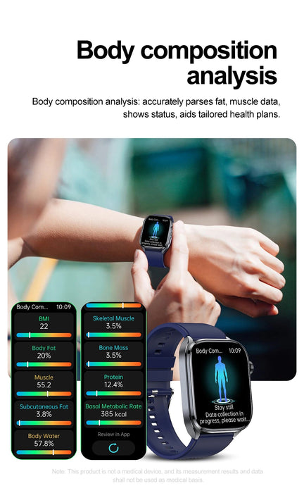 Health Smartwatch – ECG & AI Five-Organ Monitoring SF
