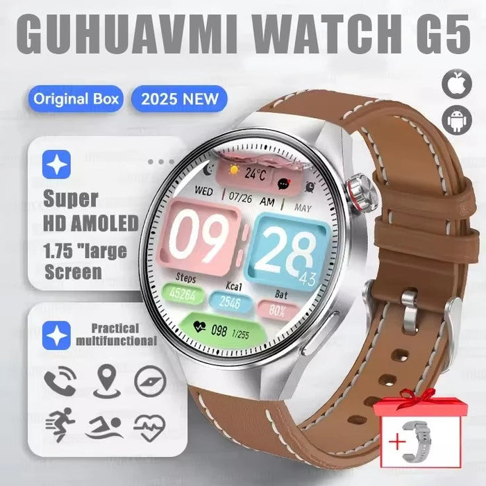 GPS IP68 waterproof Smartwatch – AMOLED Display with Bluetooth Calling SF