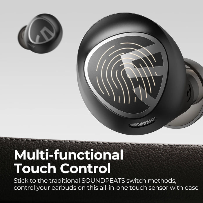 Wireless Bluetooth Earbuds – Ergonomic Design with 30H Playtime & Touch Controls