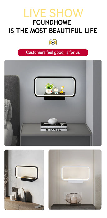 Modern Wall Light – Infinite Dimming LED for Bedroom & Living Room Ambience