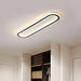 Modern LED Ceiling Light – Long Surface-Mounted Fixture with Dimmable Brightness - Samanta Factory