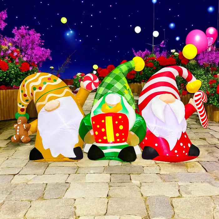 Inflatable Santa Claus Decoration – Outdoor Christmas Yard Display