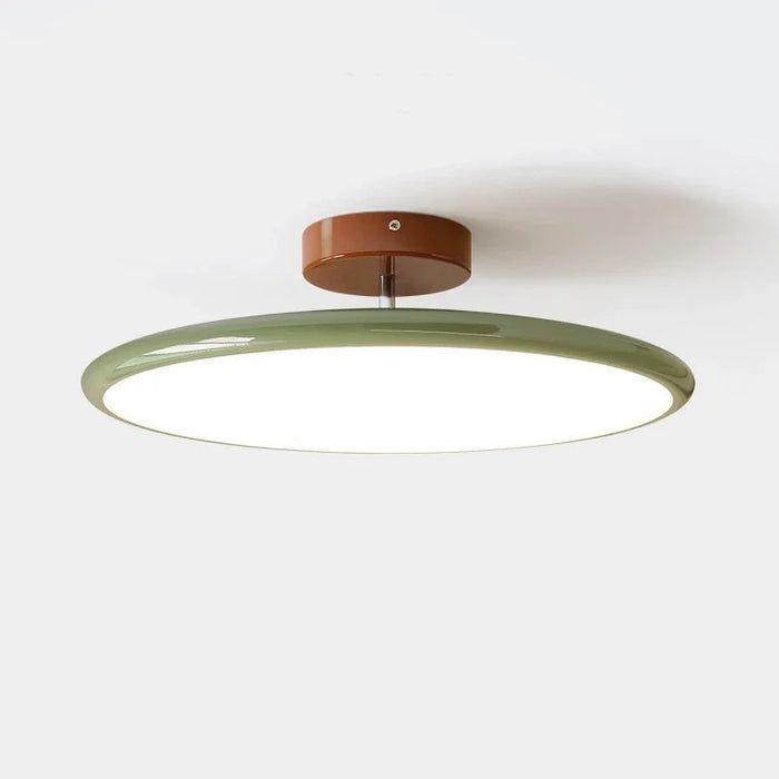 Round LED Ceiling Lamp – Modern Colorful Lighting for Bedrooms & Living Rooms - Samanta Factory