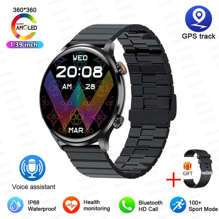 Bluetooth Calling Smartwatch – Fitness & Health Tracking SF