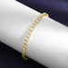 EWYA D Color Moissanite Tennis Bracelet 925 Silver 18K Gold - Samanta Factory