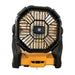 Camping Battery Fan – 10000mAh Rechargeable with LED Light & 4-Speed Wind Control - Samanta Factory