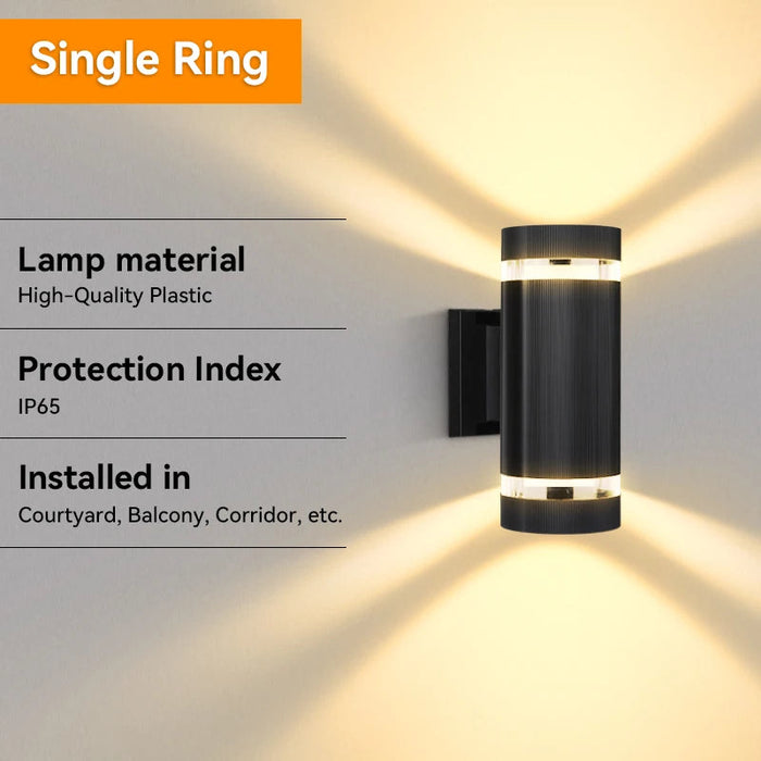 Outdoor LED Wall Light E27 Up Down – Waterproof IP65 Exterior Wall Sconce Lamp SF