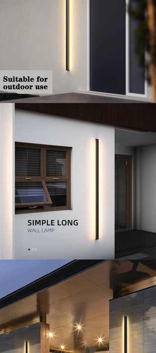 Motion Sensor LED Wall Lamp – Waterproof IP65 Outdoor Lighting for Porch, Garden & Villa - Samanta Factory