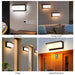 LED Wall Lights – PIR Motion Sensor, Waterproof Outdoor Lamps for Garden & Porch - Samanta Factory