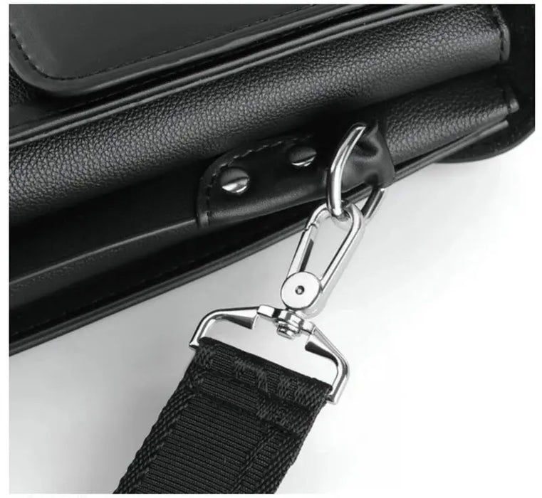 Men’s Business Briefcase – PU Leather Shoulder & Crossbody Bag SF
