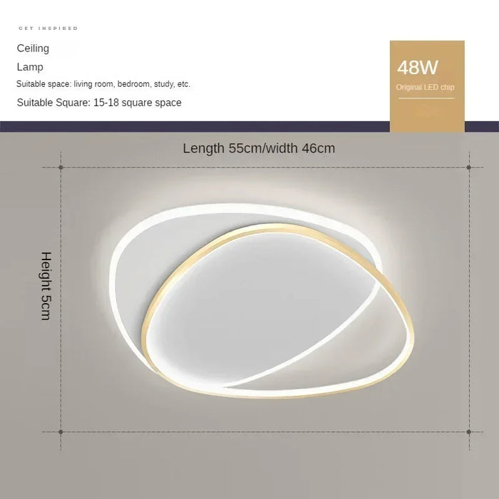 Modern Artistic Ceiling Light – Sculptural Design for Elegant Interior Ambience - Samanta Factory