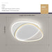 Modern Artistic Ceiling Light – Sculptural Design for Elegant Interior Ambience - Samanta Factory