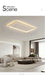 Modern Ultra-Thin LED Ceiling Light – Remote Control, Dimmable, Energy-Saving Lighting Fixture - Samanta Factory