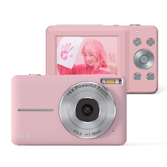 Digital Camera – 44MP Auto Focus with 1080P Video & 16X Zoom