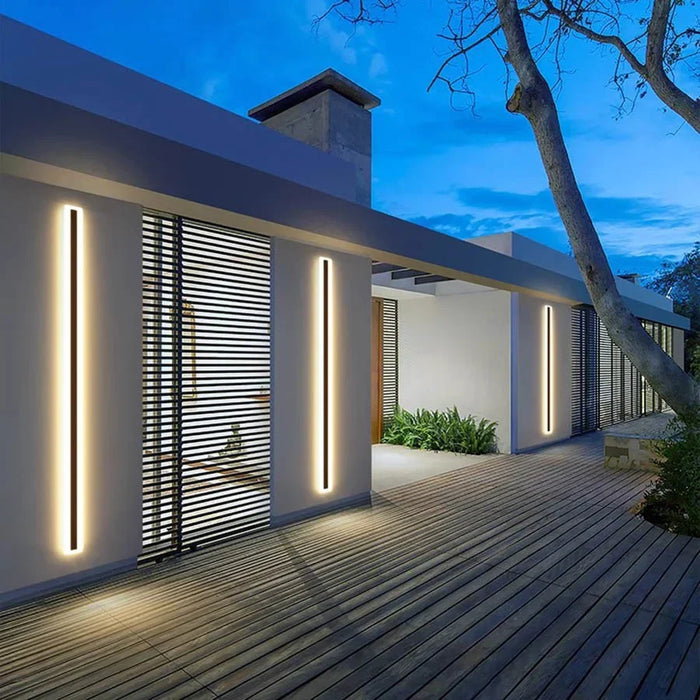 Waterproof LED Wall Light – IP65 Outdoor Strip Lamp for Garden, Patio & Corridor
