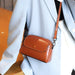 Leather Shoulder Bag – Soft Vintage Crossbody Design SF