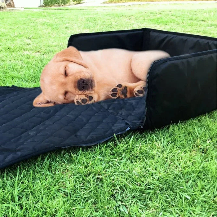 Pet Car Seat Cover Hammock – Waterproof Dog Travel Carrier for Medium Breed