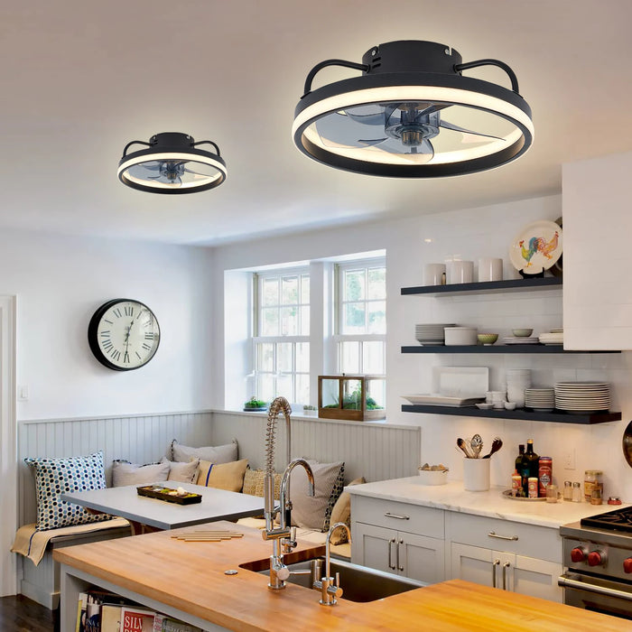 Smart Ceiling Fan with Light – Remote Controlled Modern LED Ceiling Fixture