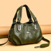 Women’s Tote Bag – Sequined Letter Design & Soft Leather Shoulder Handbag - Samanta Factory