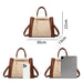 Designer Inspired PU Leather Shoulder Bag – Luxury Casual Tote for Women - Samanta Factory
