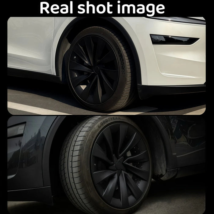 4PCS 20 Inch Wheel Cap For Tesla Model Y Juniper 2025 Automobile Performance Replacement Wheel Hubcap Full Rim Cover Accessories - Samanta Factory