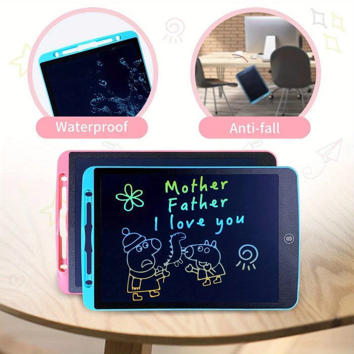 LCD Writing Tablet for Kids – Eye-Protecting Color Screen & Eco-Friendly Reusable Design