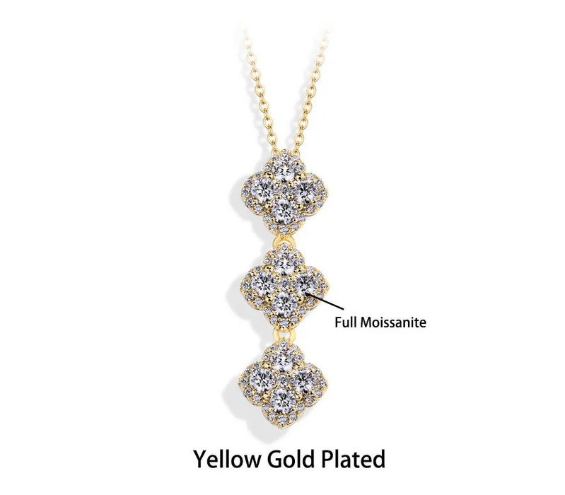 Moissanite Pendant Necklace – VVS1 D Color SF