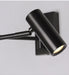 Modern Wall Lamp with Dimmable Switch – Rocker Arm Retractable LED Reading Light - Samanta Factory