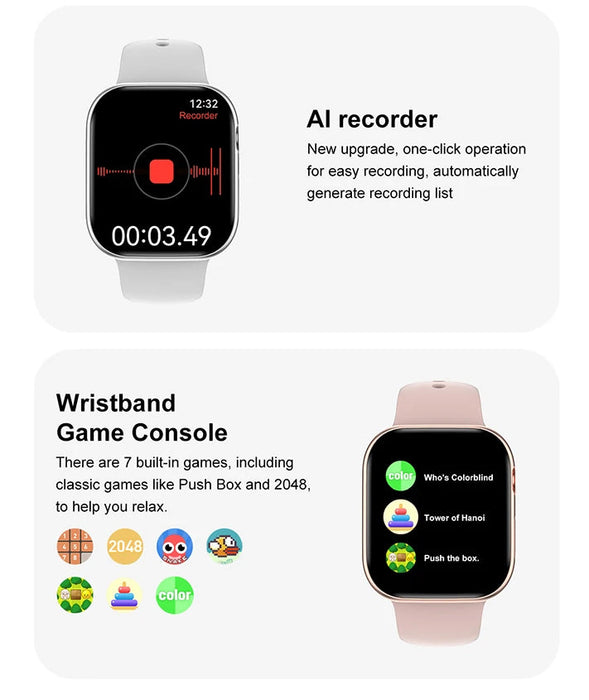 Smartwatch DT Watch 10 – 100+ Sports Modes & Waterproof Design SF