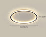 Modern Ultra-Thin LED Ceiling Light – Remote Control, Dimmable, Energy-Saving Lighting Fixture - Samanta Factory