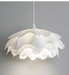 Nordic Pine Cone Pendant Light – White Hand-Knitted Metal Chandelier - Samanta Factory