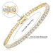Moissanite Tennis Bracelet – 925 Sterling Silver with Certificate - Samanta Factory