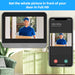 Smart WiFi Door Viewer Camera – 3MP HD, 4.3" LCD, PIR Motion, 2-Way Audio, Night Vision, Tuya & Alexa. - Samanta Factory