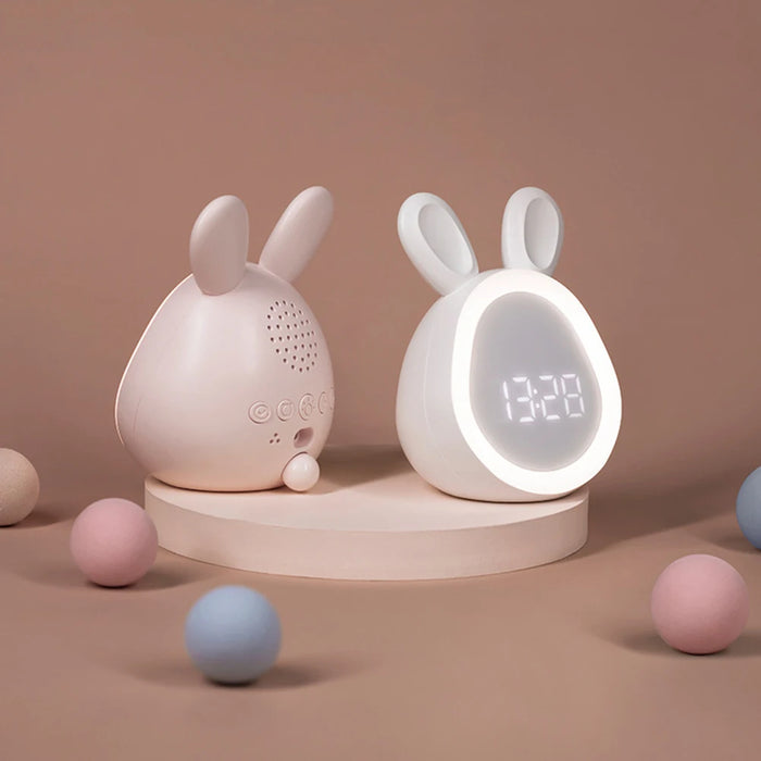 LED Cartoon Alarm Clock – Digital Display with Voice Control & Rechargeable Batter