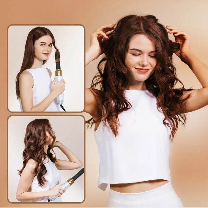 5-in-1 Hair Dryer Brush – Versatile Styling with Ionic & Infrared Technology