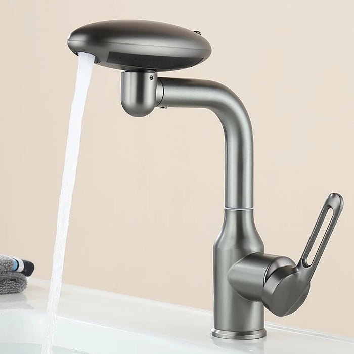 Bathroom Sink Faucet – 4-Mode Water Flow with 360° Swivel & Modern Design - Samanta Factory