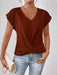 V-Neck Blouse - Casual Elegance for Office & Summer Days - Samanta Factory