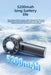 Portable Ice Cooling Handheld Fan – 5200mAh USB Rechargeable High-Speed Mini Fan Sf