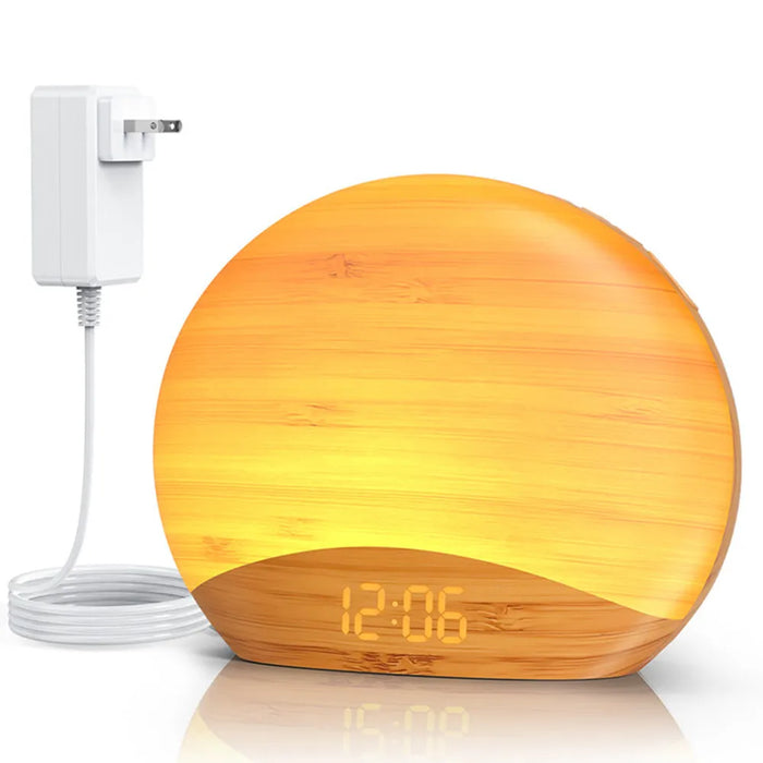 Sunrise Alarm Clock & Sound Machine – All-in-One Sleep Aid with Nature Sounds & Gentle Wake-Up Light