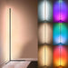 Modern RGBIC Smart Floor Lamp with 16M Colors, Music Sync & Remote App Control - Samanta Factory