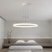 Modern LED Pendant Light – Adjustable Brightness & Color with Remote Control - Samanta Factory