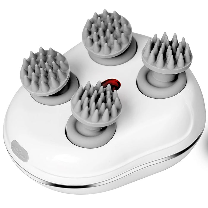 Electric Head Massager – 3D Kneading with 3 Modes for Stress Relief & Scalp Care