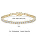 Luxury D Color Round Cut Bracelet for Men & Women - Samanta Factory