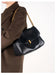 Leather Crossbody Bag - Vintage Soft Flap Style SF